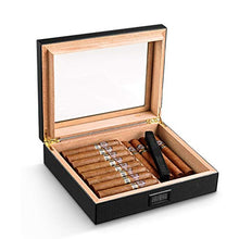 Accessori e umidificatori per sigari Humidor per Sigari Portasigari Portatile Umidificatore Portatile in Legno di Cedro Importato Set Regalo per Sigari Set Regalo per Sigari
