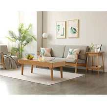 MMWYC Comodino Mobili Tutto Legno Massiccio Quercia Locker Hidden cassetto di immagazzinaggio 41 * 41 * 61 Centimetri Bella Cabinet Piccolo Comodino