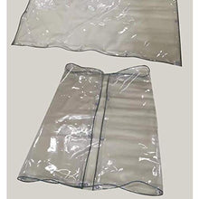 MNBV Telo Antipioggia Trasparente per Pioggia e Vento Ispessito, Tenda Antipioggia per Fiori da Balcone, telone per Tetto da Cortile per Piscina, Copertura Antipioggia per Auto, Pellicola per Vet