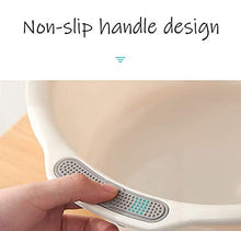 Lavabo pacchetto di 4 lavabo del bacino della cucina home bagno all'aperto di lavaggio, delle famiglie a parete lavabo mobile, bacino rotondo antiscivolo (Size : Pack of 4)