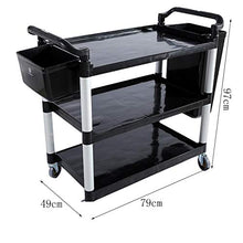 WHJ@ Carrello di Ricezione in Plastica, Carrello di Servizio, Carrello per La Ristorazione E Cucina Universale, Hotel, Ristorante E Casa di Riposo
