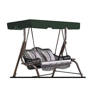 Dondolo Coperti da Giardino UV Blocking Parasole Easy Clean, 2-3 Posti All'aperto Swing della Copertura for Il Patio del Giardino (Size : 190cmx135cmx37cm)