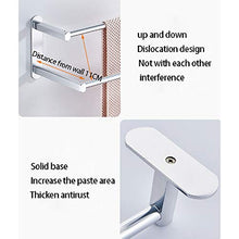 Portasciugamano,Portasciugamani Da Parete Autoadesivo Porta Salviette da Bagno Gancio Adesivo di Alluminio spaziale Porta Asciugamano ,per Bagno Cucina Camera da Letto Accessori Bagno Towel Holder