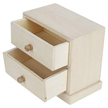 DEWIN Scatola portaoggetti - Scatola portaoggetti in Legno Scatola portaoggetti da Tavolo Semplice in Legno Cosmetici Gioielli Custodia Organizer per Documenti con cassetti