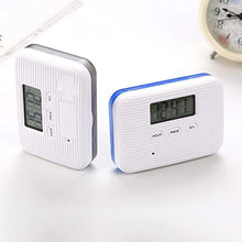 SANON Portapillole Elettronico Portatile con 6 Scomparti Dispenser, Automatico Pillola con Orario e Allarme Promemoria per Viaggio Campeggio Vitamine Pillole Farmaci e Integratori
