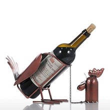 HUANGRONG Portabottiglie Wine Rack Supporto del Metallo Moderna Gallo Wine Miniature Whisky Supporto della Bottiglia di Vino della casa del Supporto Decorazione Accessori