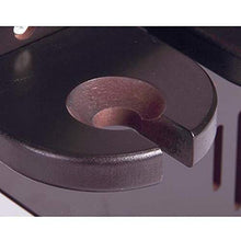 Feifei Portabottiglie Vino Set di Bicchieri da Vino in Legno per Vino - Confezione da 1 Bottiglia di Vino Rosso e 6 Bicchieri da Vino