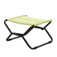 Impermeabilizzata Panno Nordico Semplice Portatile da Pesca all'aperto Mazar Piccola Panca per Adulti Pieghevole Panca per Barbecue Panca per Scarpe Adatta per Balcone da Giardino, Verde