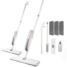 SSAYY Spray Mop Mop Spray Magico Pavimento in Legno con Cuscinetti Riutilizzabili in Microfibra Maniglia A 360 Gradi Finestra di Casa Cucina Mop Spazzatrice Scopa Strumenti Puliti