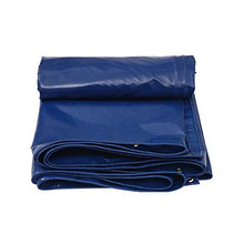 MHBGX Telone Impermeabile per Esterni Resistente, Riparo per Protezione Solare a Terra in Tessuto Bifacciale in Pvc,Blu,5.9X3.8M
