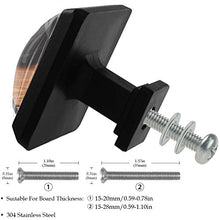 Film di ciak 3 PCS Pomelli per Porta, Pomolo per Mobile, Pomelli per Mobili con Viti, Maniglia per Armadietto, Pomelli per Porta, Pomelli per Cassetti per Porta, Armadio, Cassetto e Credenza