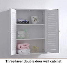 IPRE Armadietti di Medicina per Il Bagno sopra la Toilette, deposito a Prova di umidità Hanging Cabinet Balcony Louver Hanging Cabinet Cabinet Cabinet Wall Mounted Wall Cabinet