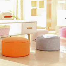 Tonda Piano Cuscino Ammortizzazione Seduta, Portatile Divano Pouf Ottoman Poggiapiedi Giapponese Futon Tatami Thick Cuscino da Terra per Soggiorno Balcone-m 38x20cm(15x8inch)