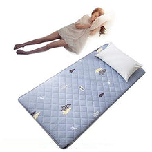 Kuingbhn Materasso da Terra Portable Tatami Materasso Comfort Materasso Piano Terra Sleeping Pad Pieghevole Mat Pigro della Base for la casa Campeggio per casa, Piano, dormitorio per Studenti, Letto
