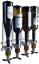 Portabottiglie da parete, distributore di liquore a 4 teste Portabottiglie per vino Portabottiglie da cocktail per bar da casa