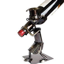 LHQ-HQ Iron & Wine cremagliera rette scaffali vino da collezione capelli ornamenti cremagliere del vino del ferro scultura Wine Bottle Holder Holder Tappo del vino contenitore decorazione domestica de