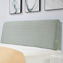 Xufei Letto cuscino soft pack tessuto indietro grande letto cappuccio Letto cuscino dello schienale rimovibile ad alta densità di installazione spugna semplici rimovibili 3 colori facoltativi
