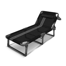 HaoLi Reclinabile Sedia pieghevole聽,聽Terrazza Giardino Sdraio聽,聽Sdraio da spiaggia聽,聽Camping seggiovie ad Alta densit脿 in Tessuto Oxford, Cuscinetto 200KG