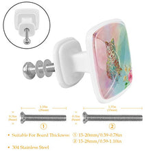 Acchiappasogni lupo 4 PCS Pomelli per Porta, Pomolo per Mobile, Pomelli per Mobili con Viti, Maniglia per Armadietto, Pomelli per Porta, Pomelli per Cassetti per Porta, Armadio, Cassetto e Credenza
