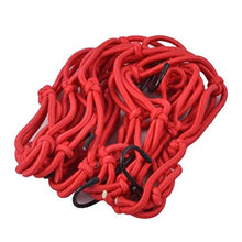 Moto Bike Mesh String Bag Bag Sundries Net Rope Rosso ATV Guanti Casco Guanti Cargo Bagaglio Portatile Casco Moto Net (Color : Red)
