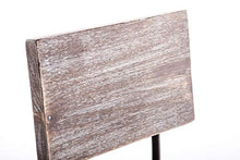 CLP Sgabello Bar Design Industriale Belt In Legno E Metallo - Sedia Rustica Con Schienale Ad Altezza Regolabile 61-74 cm, Colore:bronzo