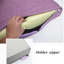 HYLX Cuscino Sedile, Cuscino Sedia, Cuscino Sgabello Rotondo, Cuscino Sedia Floreale Antiscivolo in Cotone Spesso, per Giardino, terrazza Esterna