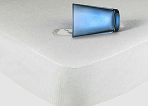 COINGROSTEX Coprimaterasso Impermeabile Sanitario Salva Pipi Igienico Waterproof con Angoli per Letto 1 Piazza e Mezza 130 * 195