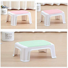 Sgabello per Doccia Sgabello da doccia Home Sgabello per bambini Sgabello da bagno Sgabello da bagno Banco di plastica Ispessimento antiscivolo Pedana Pedana Pedalino Pedalo per bambini Sgabello Bagno