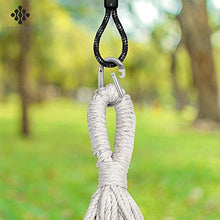 ZDSKSH Amaca a Poltrona con 2 Cuscini, Massima capacità di Carico 200 kg, Altalena da Giardino a Nido per Bambini e Adulti Regolabile, Sedia sospesa da Giardino per Interni ed Esterni