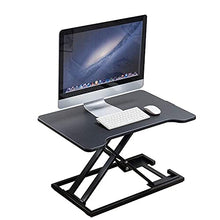 GaoF Scrivania per Computer Desktop sollevabile, Tavolo per Laptop in Piedi Banco da Lavoro per Computer, Staffa di Rialzo per Monitor Regolabile Multiposizione da 6 cm a 40