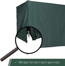 Copertura Altalena, Copertura per Dondolo da Giardino Impermeabile, Copertura Amaca Resistente per Esterni, UV-Resistente Copertura Dondolo Durevole Utilizzate In Giardini Aperti (223*152*183cm,Black)