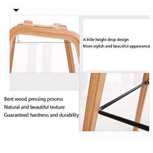 Sgabello da Bar E Seggiolone per Cassiere per Uso Domestico Sedia Bar Creativa Moderna E Semplice Sedia da Bar Moderna E Minimalista Sedia da Bar in Legno Massello con Schienale