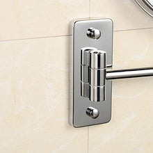 LFK Specchio Bagno Specchio In Rame Pieghevole Specchio Di Bellezza Personalità Anteriore E Posteriore A 360 Gradi Rotante Parete Appeso Specchio Di Ingrandimento Specchio D'argento Casa Bellezza Spec