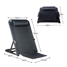 WUTONG Sedia da Gioco Pieghevole da Pavimento - Cuscini da Meditazione Comodi Cuscini ergonomici con Supporto per la Schiena Sedie reclinabili all-in-One
