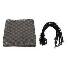 Fenteer Cavo di Ricambio in Tessuto Cord Lace per Sedia A gravità Zero Reclinabile Grigio - A
