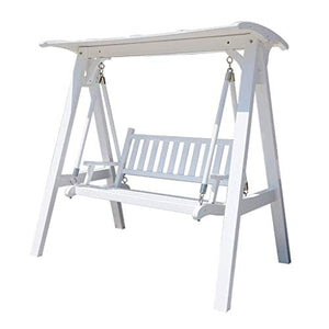 DGHJK Altalene per Portico Adulti Mobili da Patio Altalena da Portico Sedia Altalena per Esterni Panca Set Perfetto per Patio, Giardino, Portico e Bordo Piscina