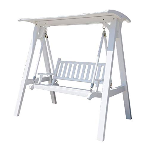 DGHJK Altalene per Portico Adulti Mobili da Patio Altalena da Portico Sedia Altalena per Esterni Panca Set Perfetto per Patio, Giardino, Portico e Bordo Piscina