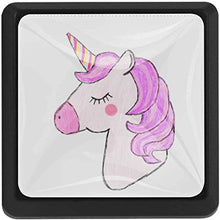 Unicorno Pomelli per Porta Set di 4 Pomelli per Mobili Manopole per Cassetti Cucina Armadio Vetro