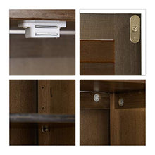 Relaxdays Mobile Pensile LAMELL, Armadietto con Portasciugamani, Mobiletto Bagno, Bambù, 66 x 62 x 20 cm, Marrone Scuro