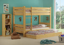 Erst-Holz Letto a Castello Anche per Adulti 90x200 con materassi e cassettone 3° Letto 60.16-09T100MS7M