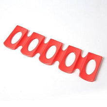 Portabottiglia Vassoio Contenitore Supporto Bottiglia Vino Birra Frigorifero Silicone Impila L'attrezzo Ordinato - Rosso
