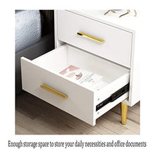 GXT WGZ- Comodino Camera Locker, Camera da Letto Comodino, Soggiorno Locker, Living Room Divano Fianco del Mobile (Color : White-a)