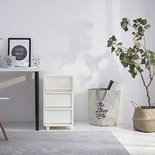 Cassettiera Armadietto Mobile contenitore Bagno cassetto piedi del cassetto del Governo Governo di immagazzinaggio Bianco Unità camere da letto a casa ufficio ( Color : White , Size : 36X41.5X66cm )