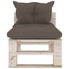 Tidyard 7 pz Set Divani Pallet Modulari Angolari 6 Posti da Giardino Esterno in Legno di Pino con Cuscini,Divano Angolare da Giardino,Divano ad Angolo,Divani da Esterno,Divano Pallet,Divani Modulari