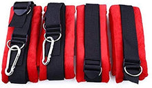 CareUToo Altalena Rotante a 360 ° con Comodo Sedile con Cuscino Morbido, soddisfa Le tue Varie Posture Rosso