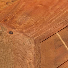 vidaXL Legno Massello di Mango Comodino Tavolino da Notte Armadietto per Letto Mobiletto per Camera da Letto Arredamento 40x30x58 cm