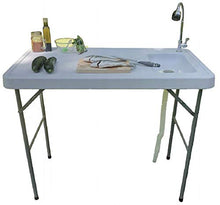 Tavolo da campeggio Fiesta con rubinetto pieghevole tavolo da giardino 60 x 116 x 86 cm