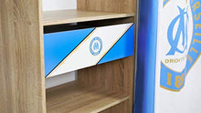 Pur Fan Guardaroba, Legno, Multicolore, 203 x 170 x 50