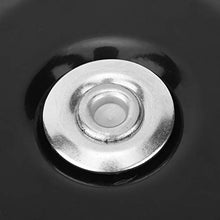 Lantro JS Giradischi Universale Rinforzato per Tavolo da Pranzo in Ferro Nero a 360 Gradi, Sedile Girevole, Resistente per Sedia con Sgabello da Bar(6 Inches-Full Beads Thick)