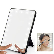 Specchio Per Il Trucco Specchio Per Il Bagno Con Illuminazione A Led Illuminato Per Il Trucco Specchio Per Il Trucco Specchi Per La Barba | 22 Led Touch Screen In Piedi Con 1X Specchio Cosmetico Con L
